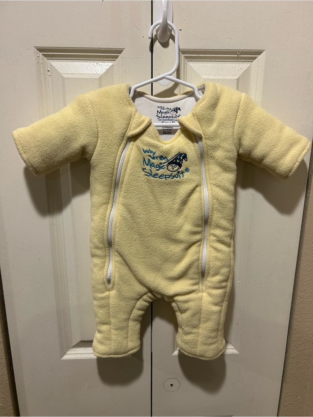 Magic Merlin Sleepsuit Baby Fleece Swaddle , size 3-6 months